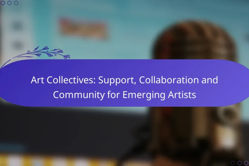Art Collectives: Support, Collaboration and Community for Emerging Artists
